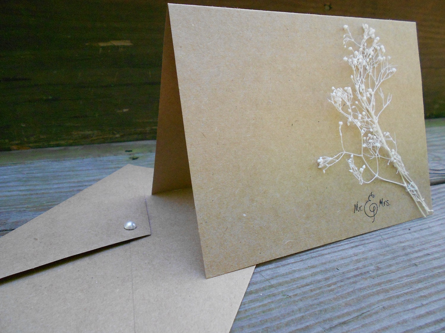 Wedding Thank You Card Sets, Rustic Engagement Cards, Wedding Thank You Cards