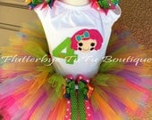 Custom LaLa Birthday Girl TuTu Set in YOUR Custom Shades (Ages 1-9)