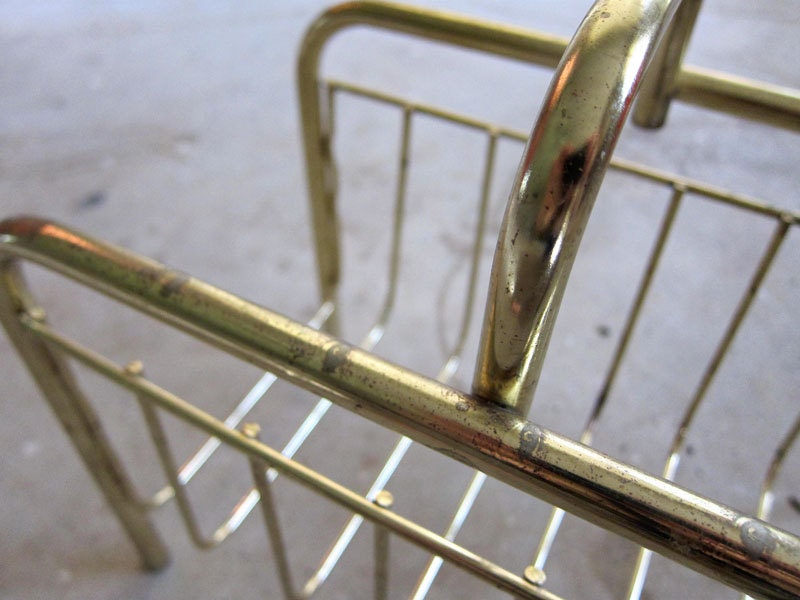 Magazine Rack - Magazine Holder - Firewood Holder - Firewood Rack - MidCentury Modern - Mid-Century Modern