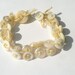 SALE Button Bracelet- Vintage Buttons Woven together to make a Bracelet, Vintage Bracelet, Shell Buttons, Gift for Teenage Girls