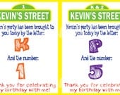 Sesame Street inspired Favor Tag - Custom Digital File Il_170x135