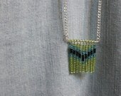 SALE Chevron Necklace - One of a Kind