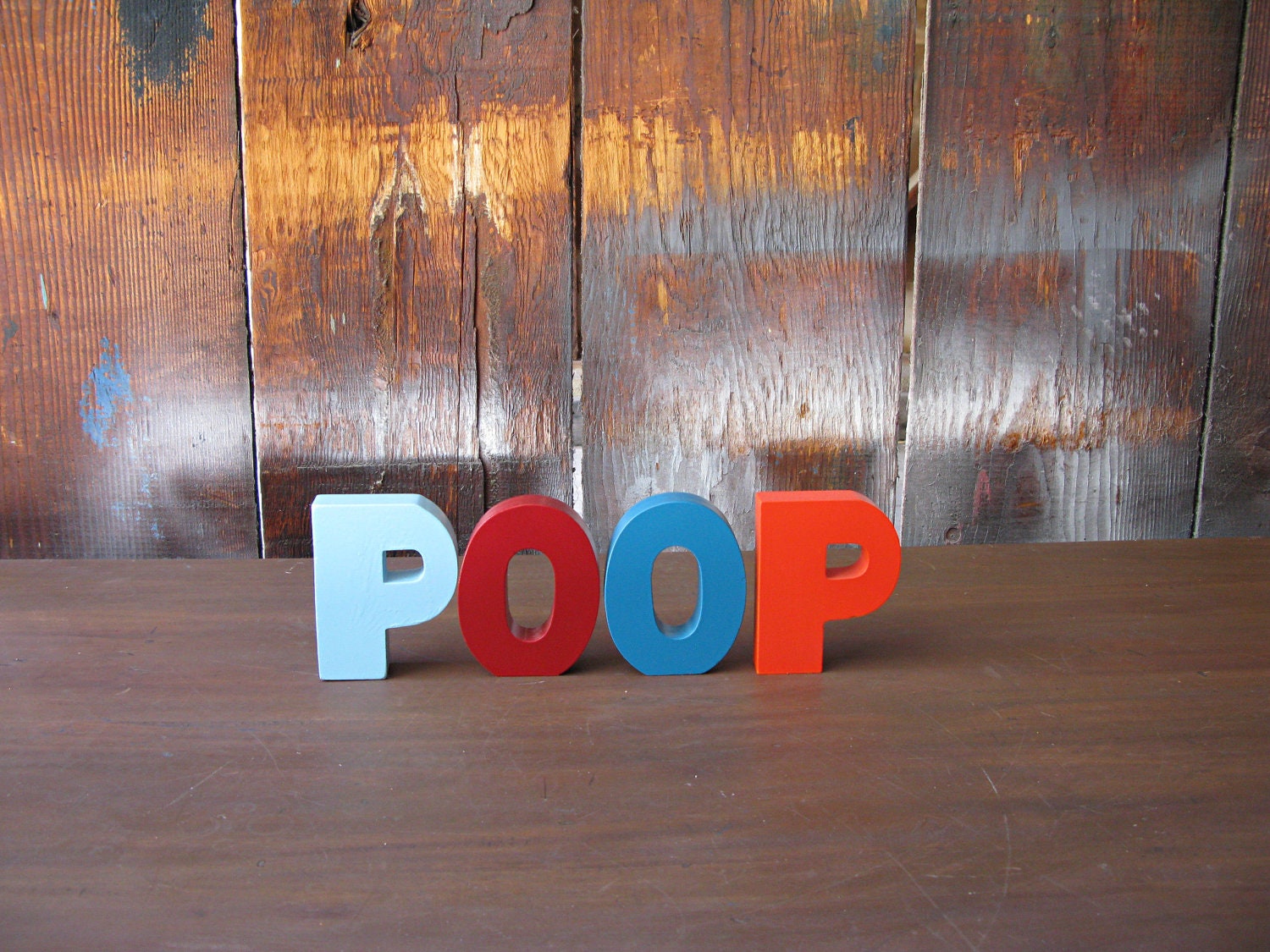 poop letters