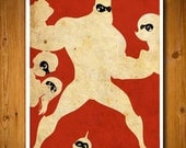 Disney Pixar's - THE INCREDIBLES 11X17" Movie Poster