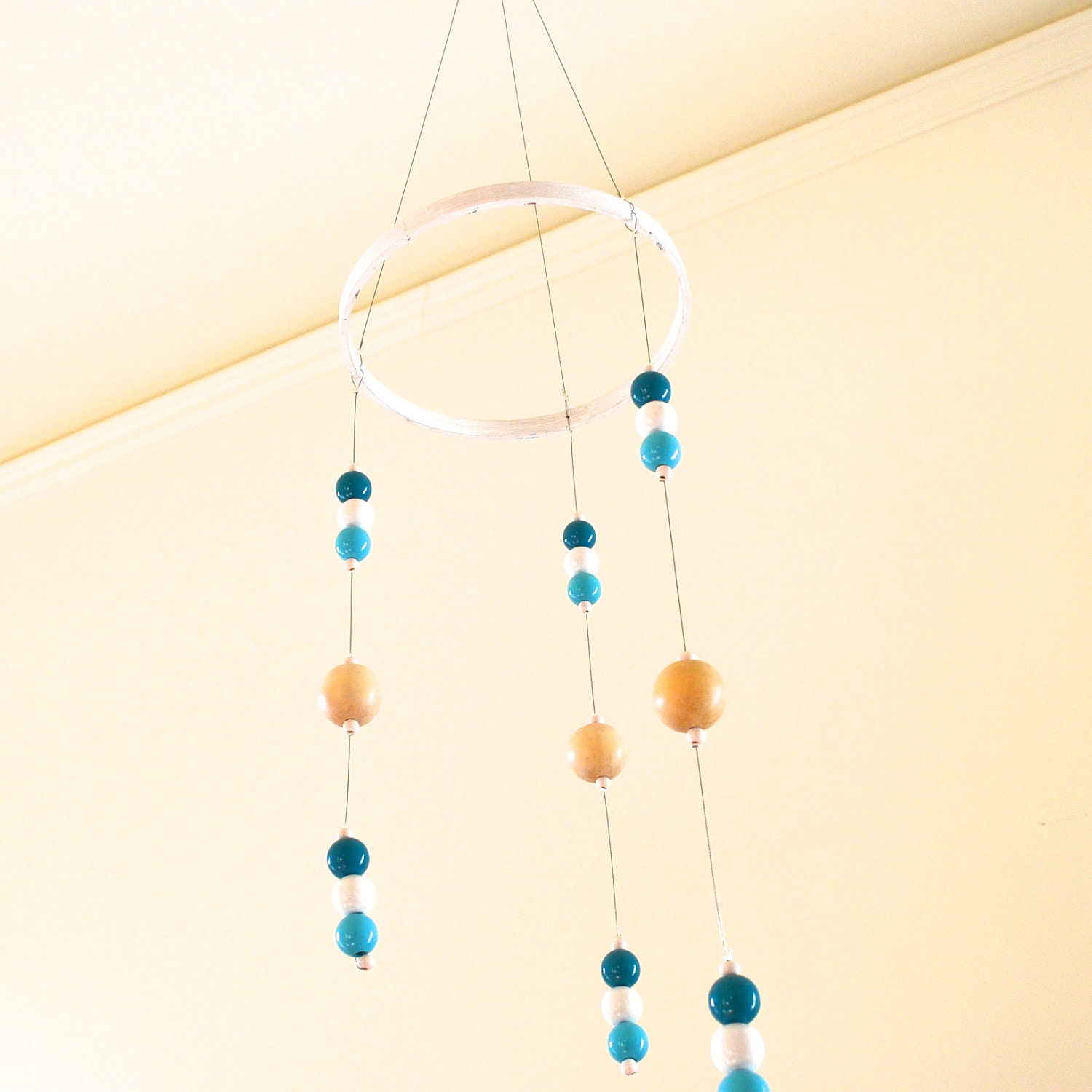 Mobile, nursery mobile, crib mobile, nursery decor, turquoise nursery