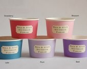 CUSTOM ORDER for ABBY: 60 Ice Cream Social Cups