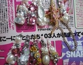 Pink Queen Hime Kawaii 3D Deco Bling Gyaru Lolita Princess Nails