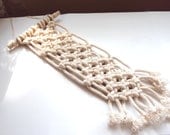 Macrame Wall Hanging // Upcycled Decor