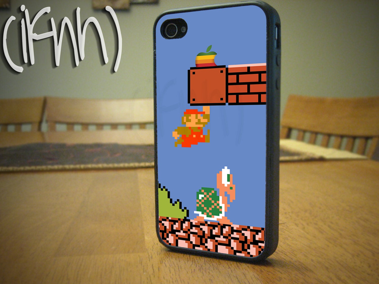 iPhone 4 4S Vintage Super Mario Case Nintendo Controller