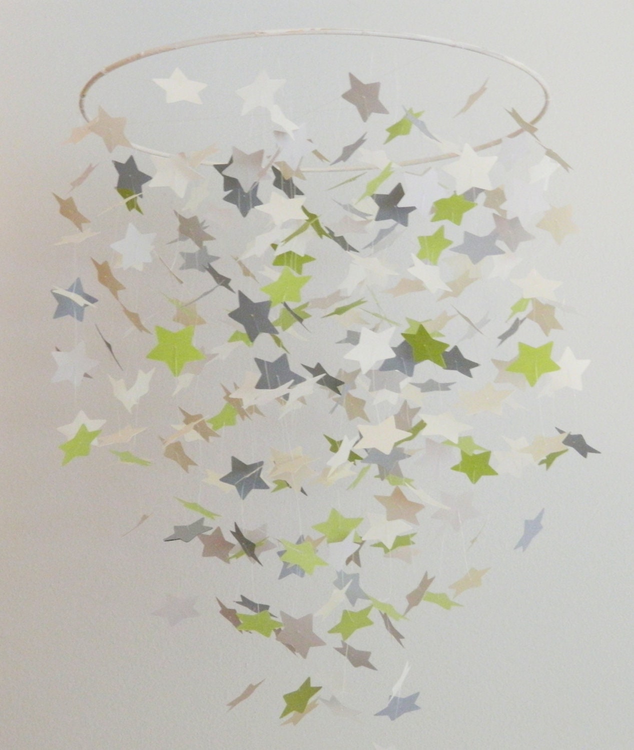 Baby Crib Star Mobile--Whimsical and Colorful Nursery Decor perfect for baby boy nursery, baby girl nursery, kids bedroom, photo booth prop