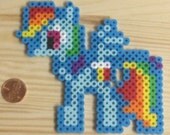 Small Rainbow Dash Bead Sprite