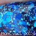 Beneath the Blue Hand made custom nail polish