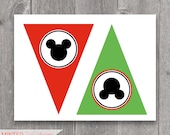 Printable Mickey Mouse Clubhouse "Happy Birthday" Banner