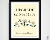 CHANGE to 11x14 print: ..... Upgrade 8x10 print to a 11x14 print by purchasing this listing with your order.