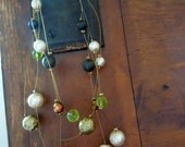 Layered Earth Tones Necklace