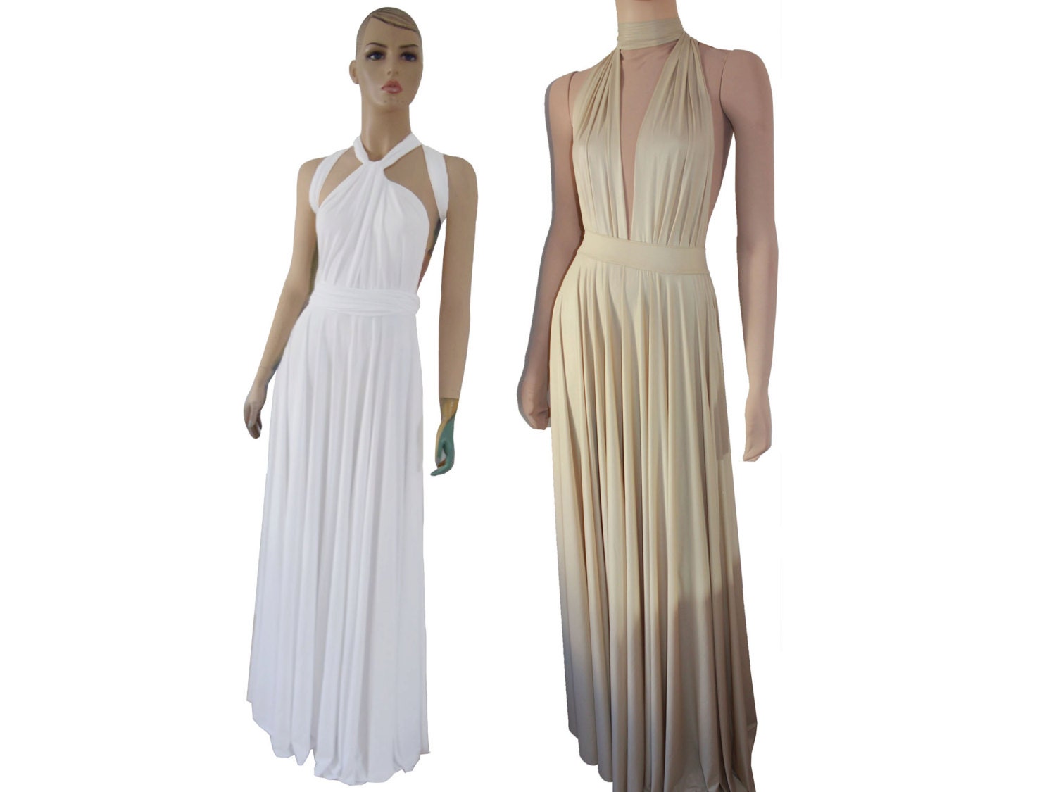 Convertible Wedding Dress Infinity Transformer Maxi Dress