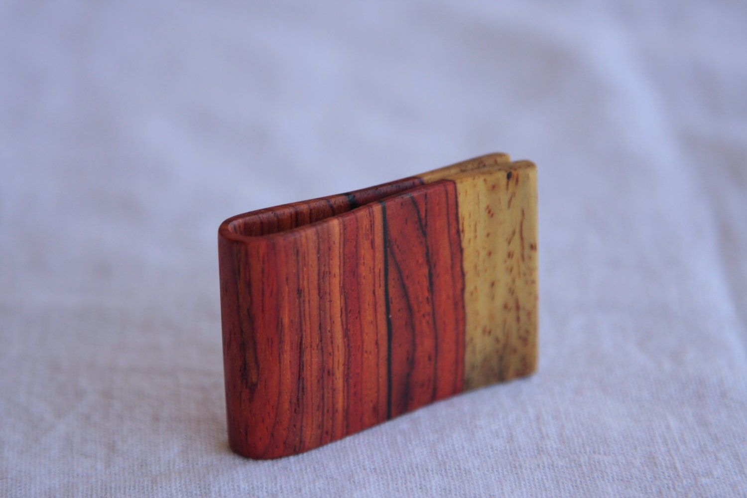 Nicaraguan hardwood money clip