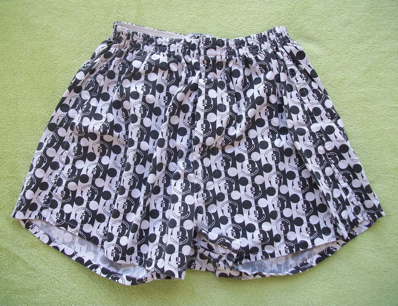 Mickey Mouse boxers high wasted shorts