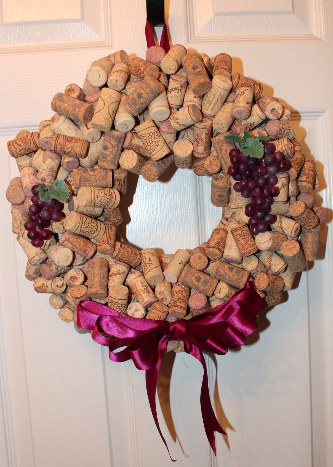 Wine Cork Wreath