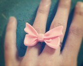 3D Bow Ring with Single or Double Ringed Option