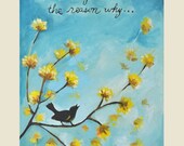 I Love You... Original Painting Quote - Two Canvas Set - Custom Made in your Colors - Great Wedding or Anniversary Gift - 24 x 40 Inches