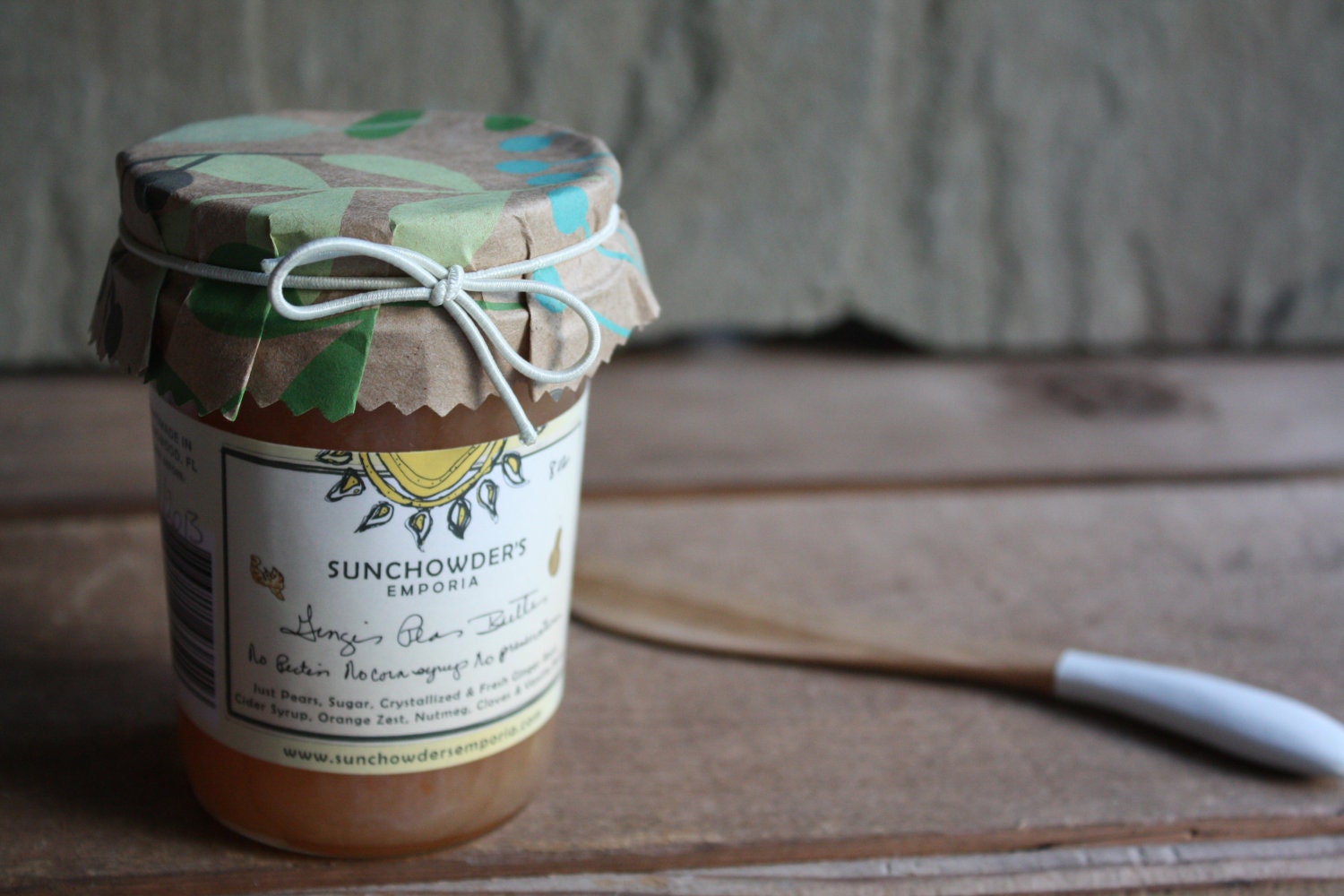 Luscious Ginger Pear Butter