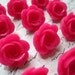 Pretty Push Pins, 12 pc Decorative Thumb Tacks in Hot Pink, Housewarming Gifts, Hostess Gifts, Wedding Favors