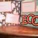 Halloween Boo with Ghosts Premade 12 x 12 Double Page Layout