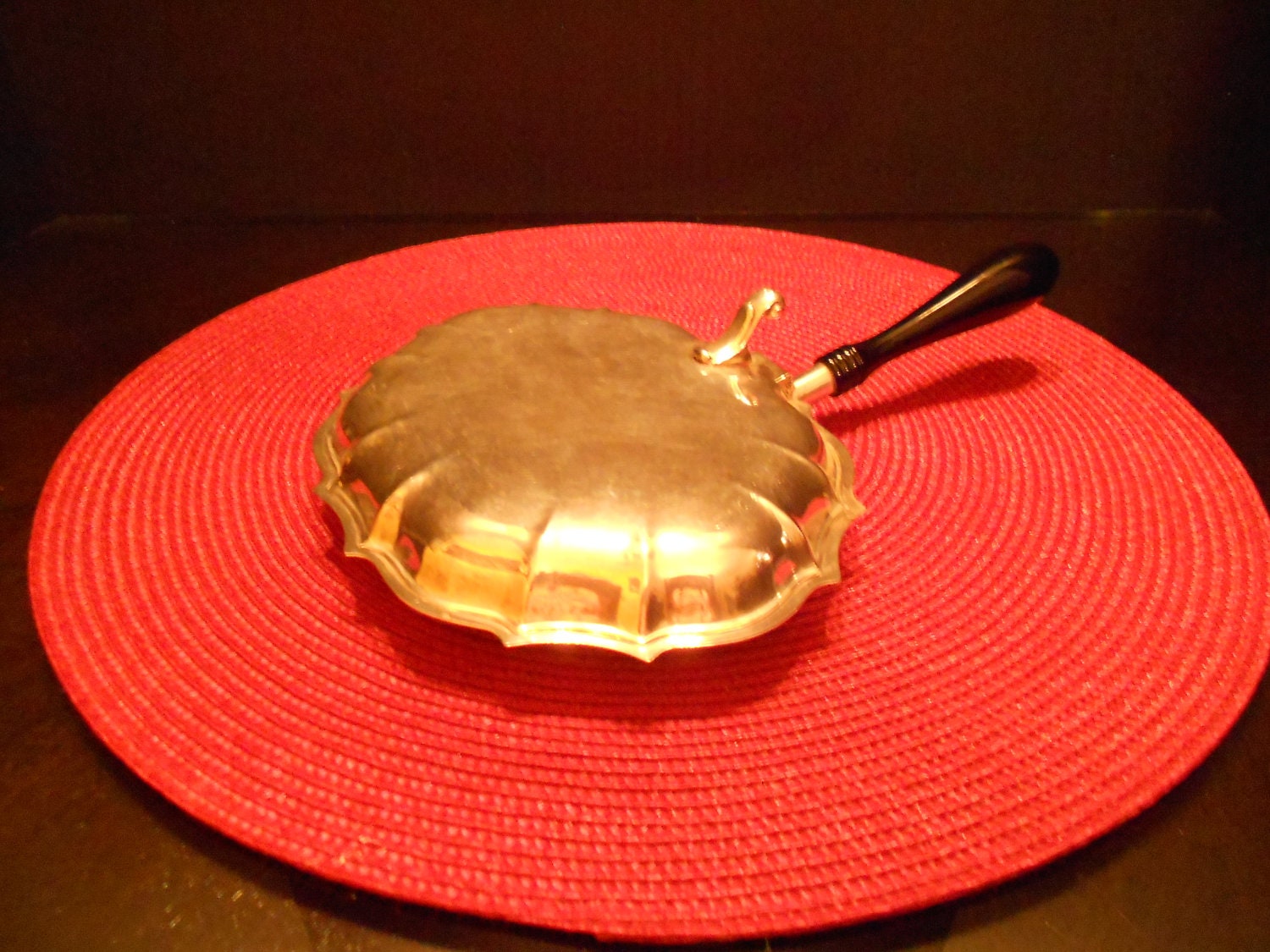 Silent Butler by International Silver Vintage Estate Sale Find Silver Plated Chippendale 6323, Vintage Silver Plate