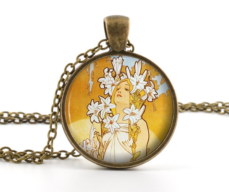 Alphonse Mucha Jewellery