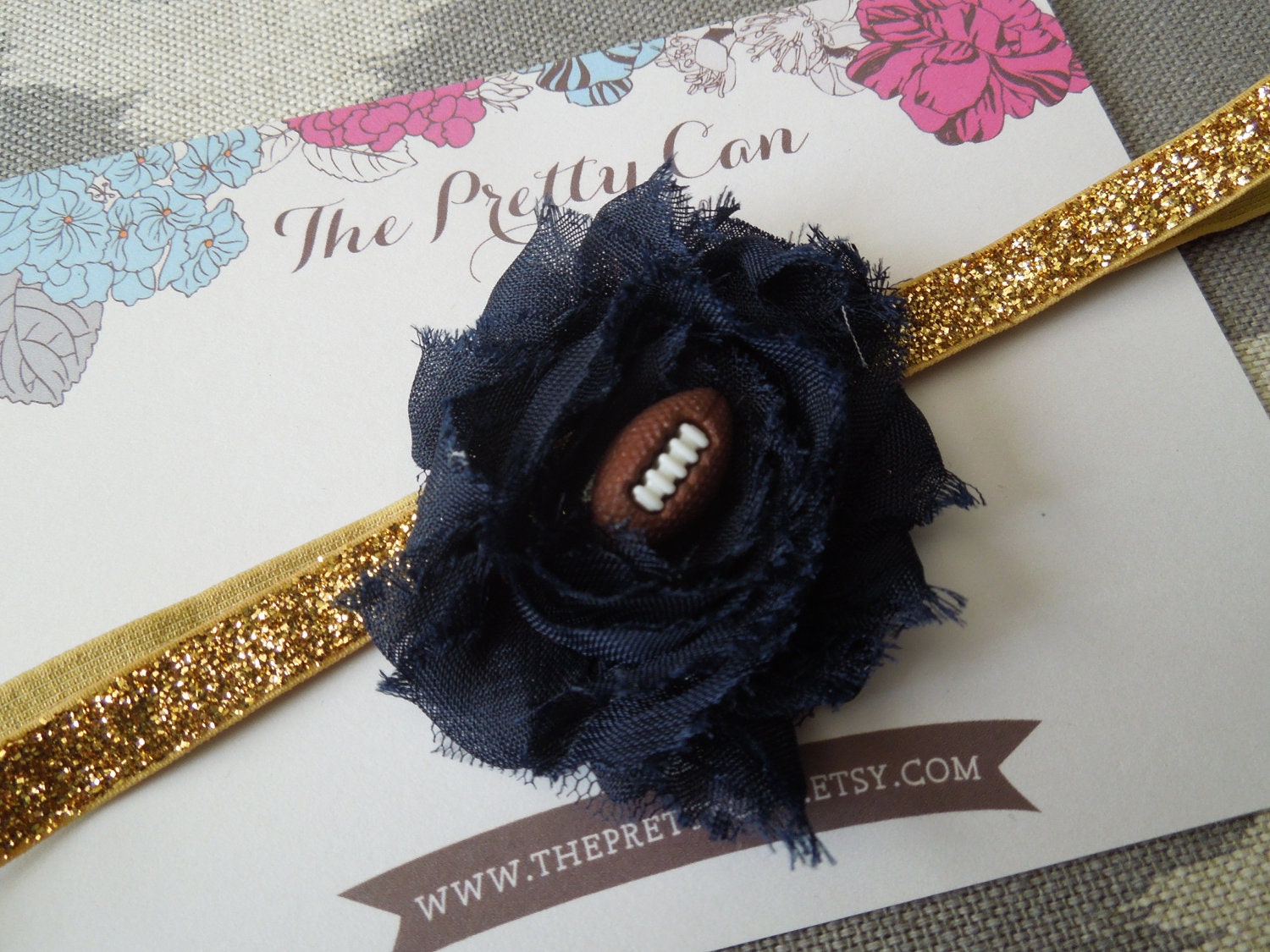 Notre Dame Irish Inspired Hair Accessory - Newborn, Baby, Toddler, Girl, Women