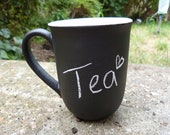Chalkboard mug -  custom mug - cute gift