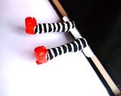 Wicked witch bookmark. Wicked witch of the East Bookmark. Red Shoes Bookmark. Inspired by the Wizard of OZ. Spring decoration