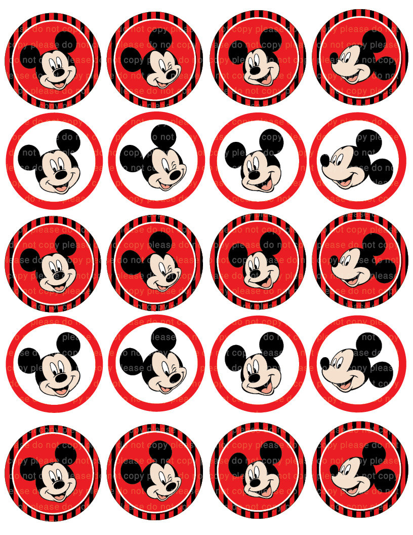 Printable Mickey Mouse