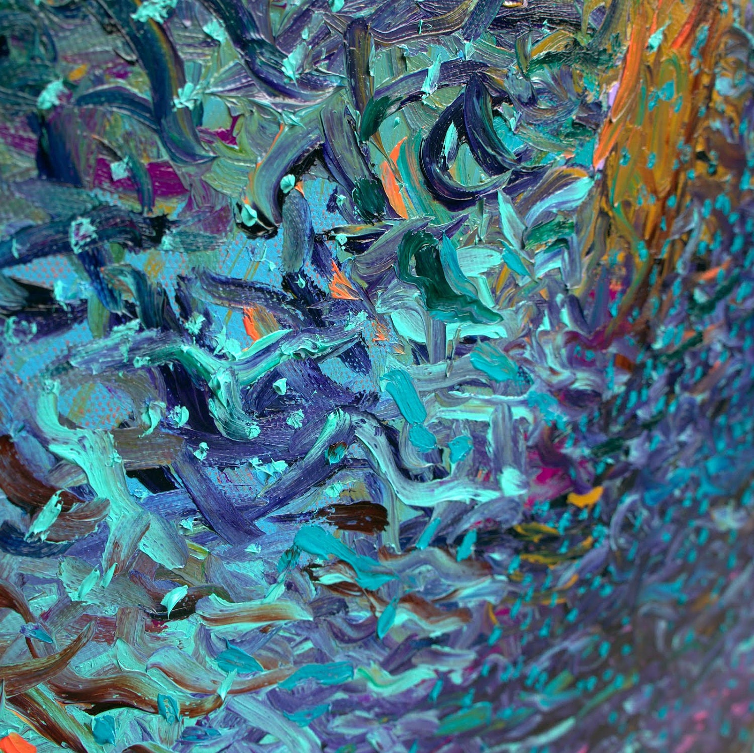 Shakin Off The Blues - Fine Art Paper Print - 36x36