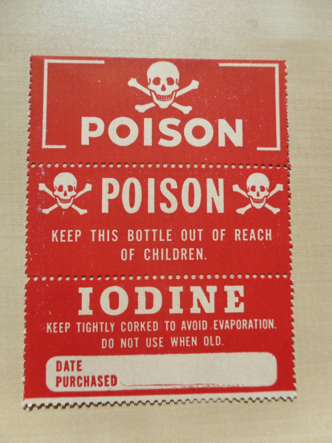 Old Jar Labels