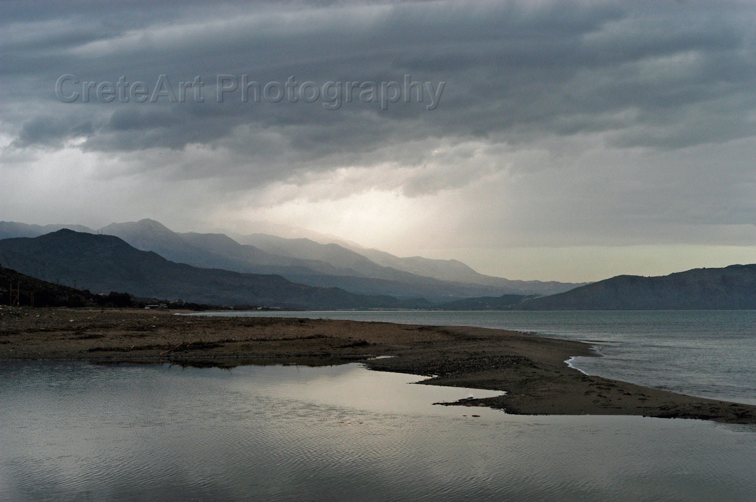 Stormy Sea - Cretan photographic print
