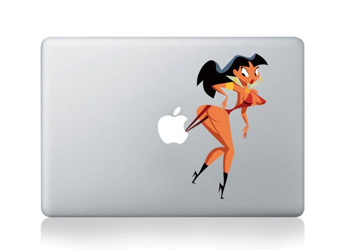 Beauty  - Mac Decal Macbook Stickers Macbook Decals Apple Decal for Macbook Pro / Macbook air / iPad / iPad 2 / iPad 3 / iPhone