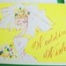 Vintage Wedding Wishes Gift Cards Bride Veil Lot of 6 Cards with Envelopes Unused Blank Inside