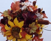Fall wild flower mixed with sun flowers.....FREE SHIPPING