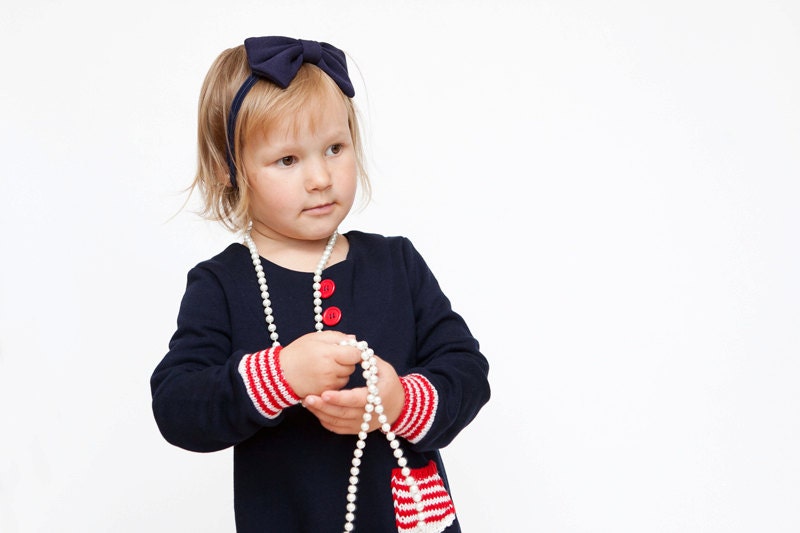 Girls spring long sleeves dress light pink or white Children clothing  Made to order 2T,3T,4T,5T