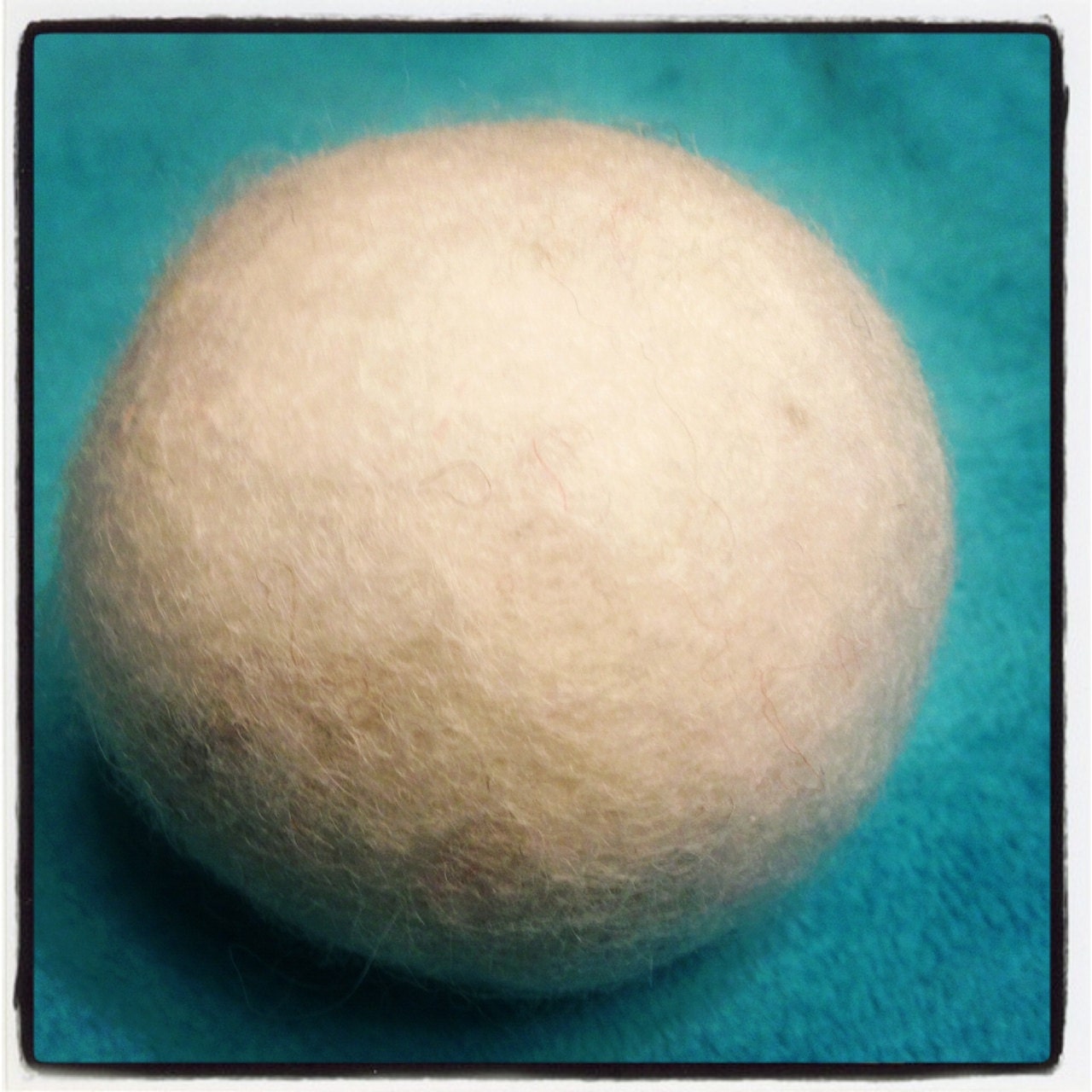 Wool Ball Toy in Solid Colors with a jingle bell-snow ball fight