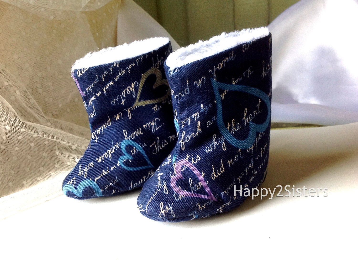 Baby Boots - Baby Booties - Baby shoes - Toddler Boots - Baby Girl Boots