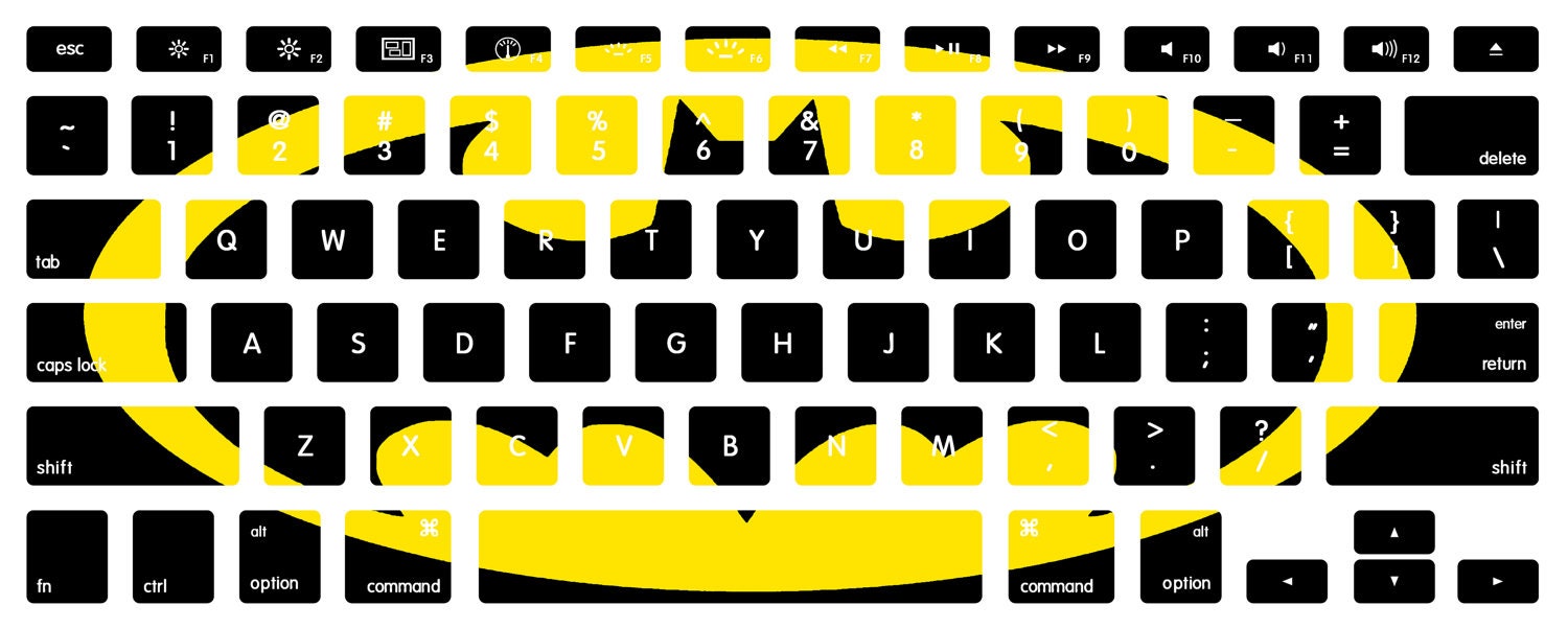 Batman Macbook Keyboard Decal Stickers