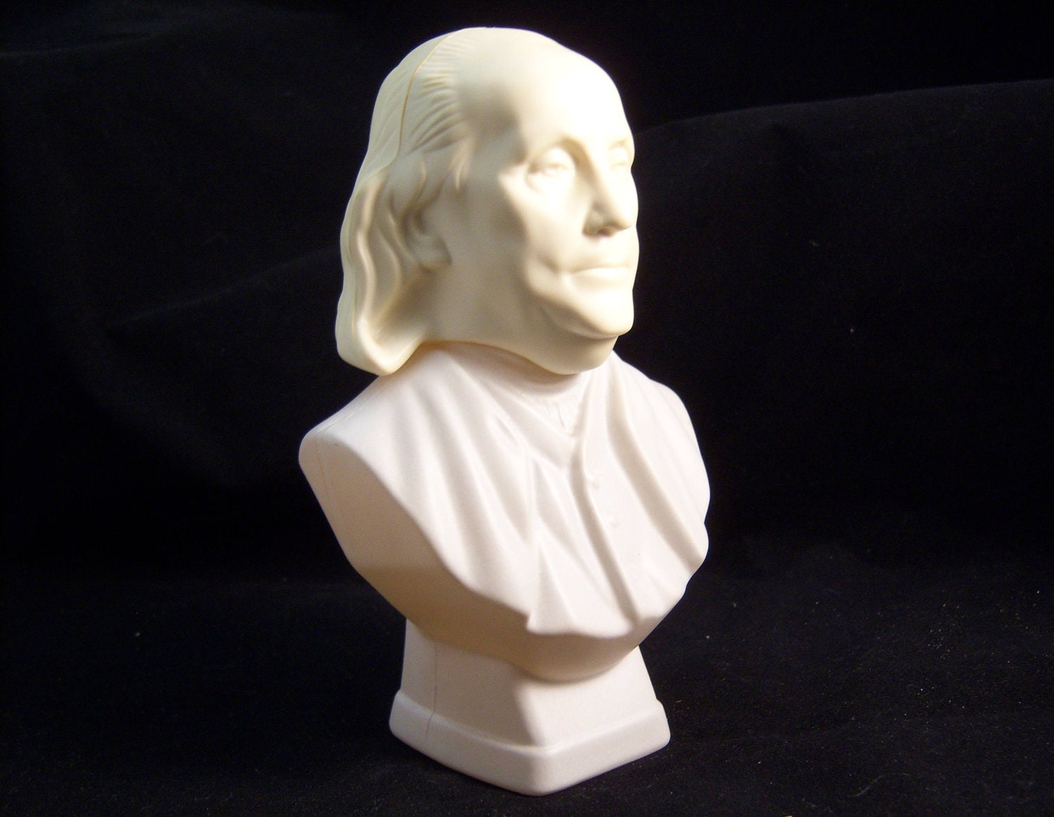 RESERVED for NICOLE - Benjamin Franklin - After Shave Decanter w/ Box - Vintage Avon Presidents Collection