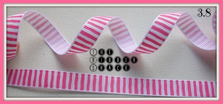 3.8 Valentine's Day Wonky Stripes Grosgrain Ribbon Il_170x135