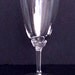 Heisey Sherbet Glasses Vintage Wabash Pattern Set of 3 Crystal Glass Marked H