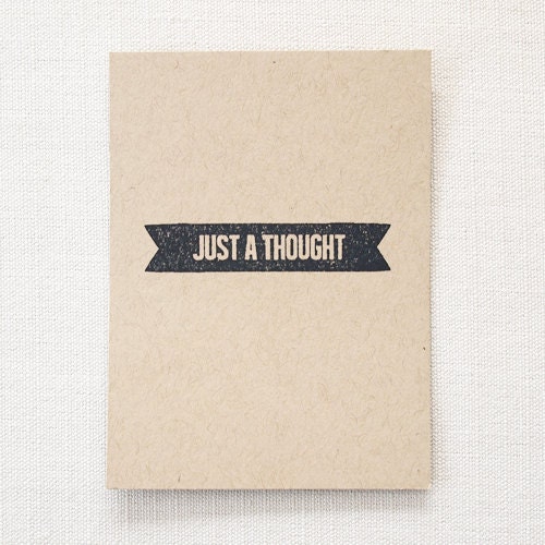 Just A Thought - Rubber Stamps for Project Life