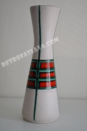 West Germany keramik vase by Bay