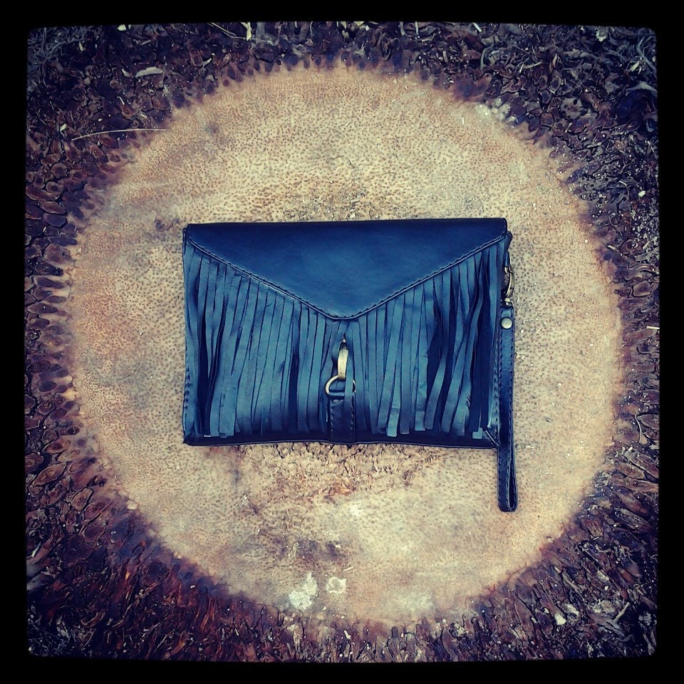 ENVY the ENVELOPE Handmade leather handbag/clutch/crossbody